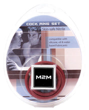 Load image into Gallery viewer, M2m Nitrile Cock Ring - Pack Of 3 Brick