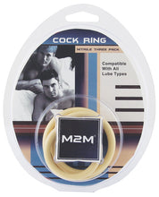 Load image into Gallery viewer, M2m Nitrile Cock Ring - Pack Of 3 Nude