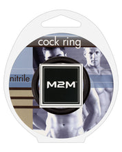 Load image into Gallery viewer, M2m 1.5" Nitrile Cock Ring - Black