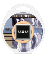 Load image into Gallery viewer, M2m 1.5" Nitrile Cock Ring - Nude