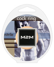 Load image into Gallery viewer, M2m 1.25" Nitrile Cock Ring - Nude