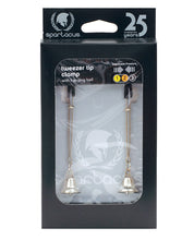 Load image into Gallery viewer, Spartacus Adjustable Tweezer Nipple Clamps W-bells