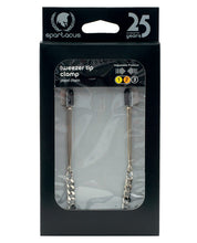 Load image into Gallery viewer, Spartacus Adjustable Tweezer Nipple Clamps W-jewel Chain