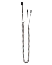 Load image into Gallery viewer, Spartacus Adjustable Tweezer Nipple Clamps W-jewel Chain