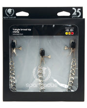 Load image into Gallery viewer, Spartacus Y-style Broad Tip Nipple Clamps &amp; Clit Clamp