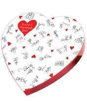 Load image into Gallery viewer, Happy Valentines Day Stick Figure Candy In A Heart Box