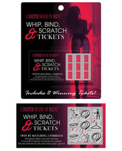 Load image into Gallery viewer, A Deeper Shade Of Reds Whip, Bind &amp; Scratch Tickets