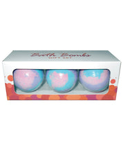 Load image into Gallery viewer, Multi Color Bath Bombs - Lavender Pack Of 3