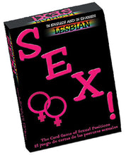 Load image into Gallery viewer, Lesbian Sex Card Game - Bilingual