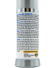 Load image into Gallery viewer, Body Action Anal Bleach Gel 1 Oz