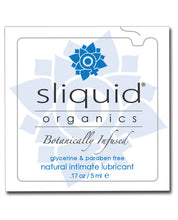 Load image into Gallery viewer, Sliquid Organics Natural Intimate Lubricant - .17 Oz Pillow