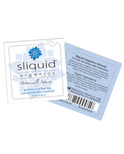 Load image into Gallery viewer, Sliquid Organics Natural Intimate Lubricant - .17 Oz Pillow