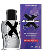 Load image into Gallery viewer, Astroglide X Silicone Lubricant - 2.5 Oz Bottle