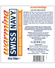 Load image into Gallery viewer, Swiss Navy Warming Water Based Lube - 4 Oz