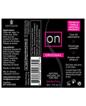 Load image into Gallery viewer, On Natural Arousal Oil For Her - Original 5 Ml Bottle
