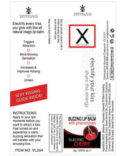 Load image into Gallery viewer, X On The Lips Buzzing Lip Balm W-pheromones - Cherry