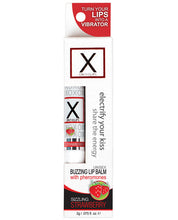 Load image into Gallery viewer, X On The Lips Buzzing Lip Balm W-pheromones - Strawberry