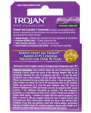 Load image into Gallery viewer, Trojan Her Pleasure Condoms - Box Of 3
