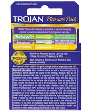 Load image into Gallery viewer, Trojan Pleasure Pack Condoms - Box Of 3