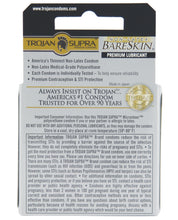 Load image into Gallery viewer, Trojan Supra Ultra-thin Polyurethane Condoms - Box Of 3