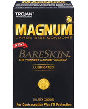 Load image into Gallery viewer, Trojan Magnum Bareskin Condoms - Box Of 10
