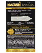 Load image into Gallery viewer, Trojan Magnum Bareskin Condoms - Box Of 10
