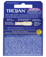 Load image into Gallery viewer, Trojan Double Ecstasy Condom - Box Of 3