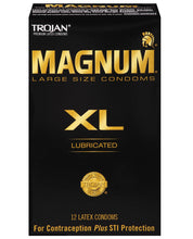 Load image into Gallery viewer, Trojan Magnum Xl Lubricated Condom - Box Of 12