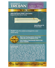 Load image into Gallery viewer, Trojan Ultra Thin Condoms - Box Of 12
