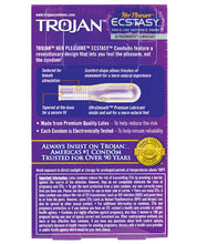 Load image into Gallery viewer, Trojan Her Pleasure Ecstasy Condoms - Box Of 10