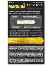 Load image into Gallery viewer, Trojan Magnum Ecstasy Condoms - Box Of 10