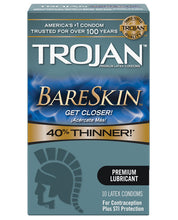 Load image into Gallery viewer, Trojan Bare Skin Condoms - Box Of 10