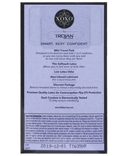 Load image into Gallery viewer, Trojan Xoxo Softouch Low Odor Thin Latex Condom - Box Of 10