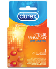 Load image into Gallery viewer, Durex Intense Sensation Condom - Box Of 3