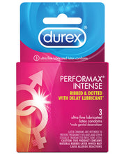 Load image into Gallery viewer, Durex Performance Intense Condom - Box Of 3