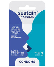 Load image into Gallery viewer, Sustain Condoms Comfort Fit - Pack Of 3