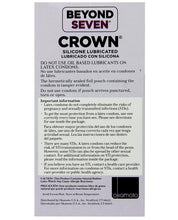 Load image into Gallery viewer, Crown Lubricated Condoms - Box Of 12