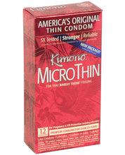 Load image into Gallery viewer, Kimono Micro Thin Condom - Box Of 12