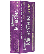 Load image into Gallery viewer, Kimono Micro Thin Large Condom - Box Of 12