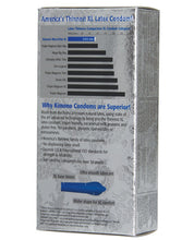 Load image into Gallery viewer, Kimono Micro Thin Xl Extra Large Condom - Box Of 12