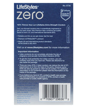 Load image into Gallery viewer, Lifestyles Zero Original Condoms - Pack Of 12