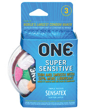 Load image into Gallery viewer, One Super Sensitive Condoms - Box Of 3