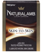 Load image into Gallery viewer, Trojan Naturalamb Condoms - Box Of 3