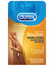 Load image into Gallery viewer, No Eta Durex Avanti  Real Feel Non Latex Condoms - Pack Of 3