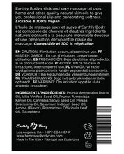 Load image into Gallery viewer, Earthly Body Edible Massage Oil - 8 Oz Pineapple