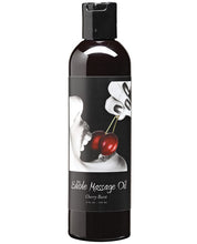 Load image into Gallery viewer, Earthly Body Hemp Edible Massage Oil - 8 Oz Cherry