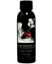 Load image into Gallery viewer, Earthly Body Edible Massage Oil - 2 Oz Cherry