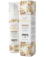 Load image into Gallery viewer, Exsens Of Paris Warming Massage Oil - Hot Vanilla