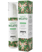 Load image into Gallery viewer, Exsens Of Paris Warming Massage Oil - Mint Mojito