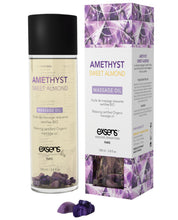 Load image into Gallery viewer, Exsens Of Paris Organic Massage Oil W-stones - Amethyst Sweet Almond